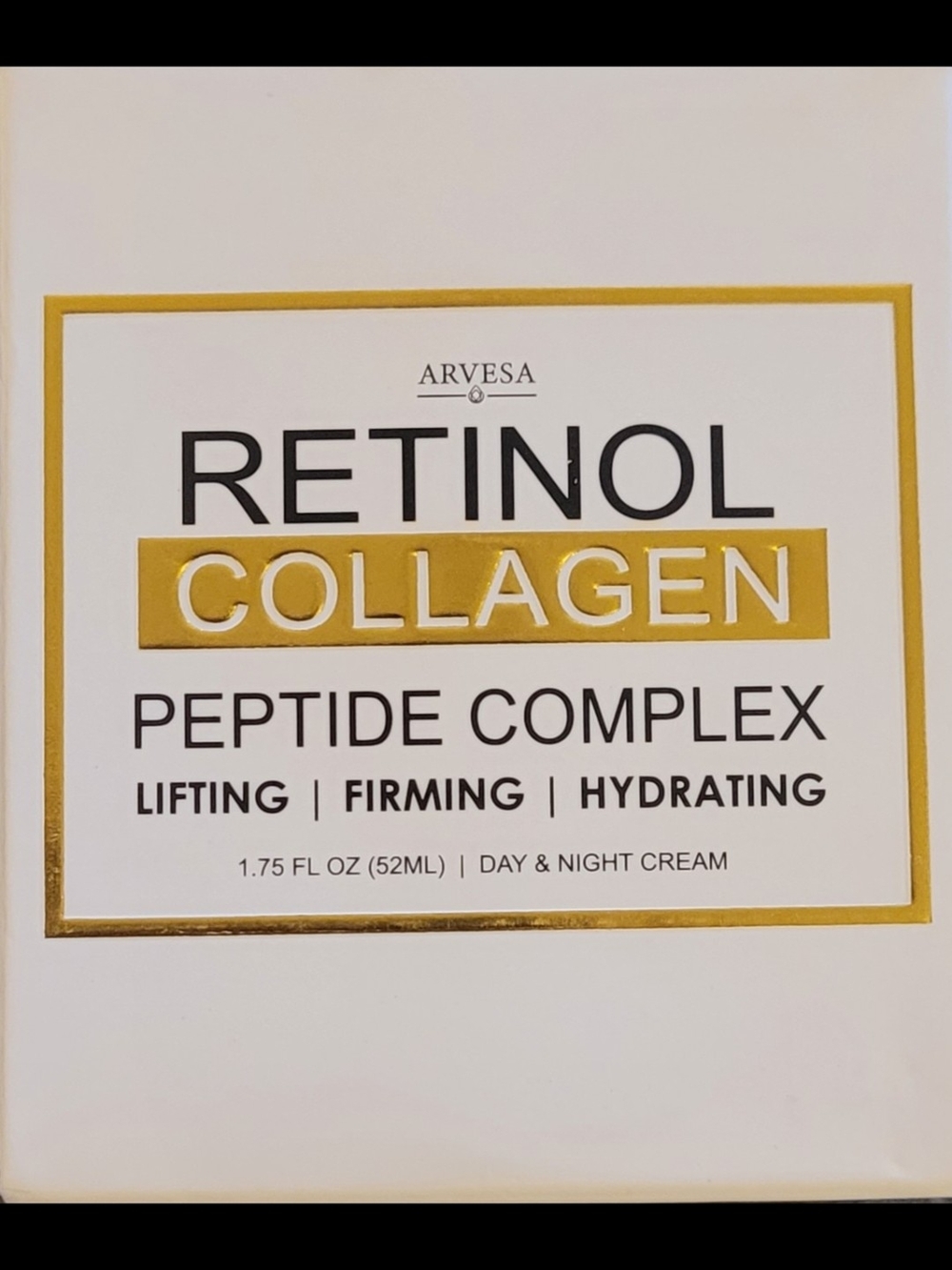 2-Pack Retinol Collagen Peptide Complex Day & Night Cream